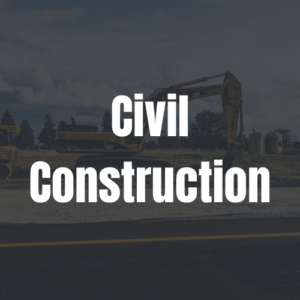 Civil construction project supported by Plant Pro's professional earthmoving equipment and reliable construction services.