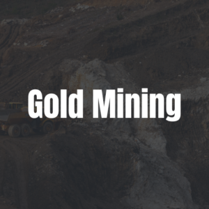 Gold mining operation supported by Plant Pro's reliable construction and plant hire solutions.