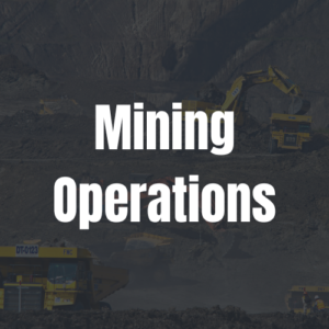 Professional mining operations supported by Plant Pro's reliable construction, earthmoving and plant hire services across South Africa.